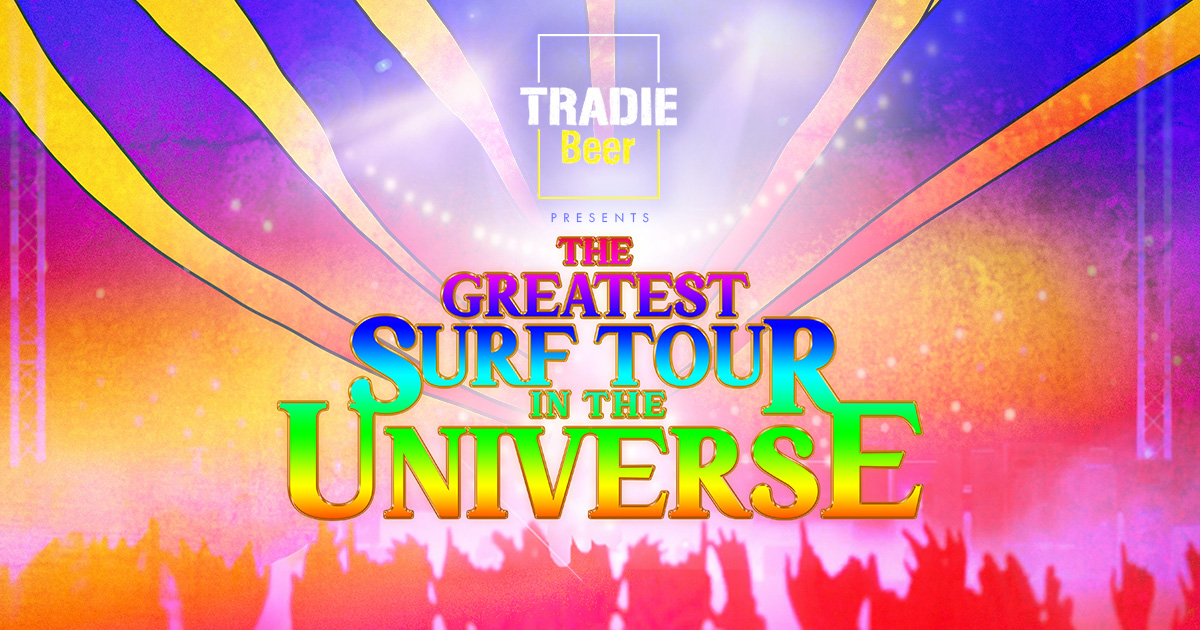 Surf Tour THE GREATEST SURF TOUR IN THE UNIVERSE - In Cinemas Now - Garage